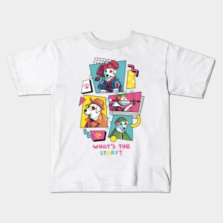 What's the Story, Wishbone? // Tv Show, 90s, Jack Russell Kids T-Shirt